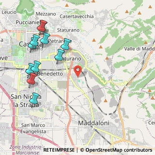 Mappa Via Galatina, 81100 Caserta CE, Italia (2.78091)