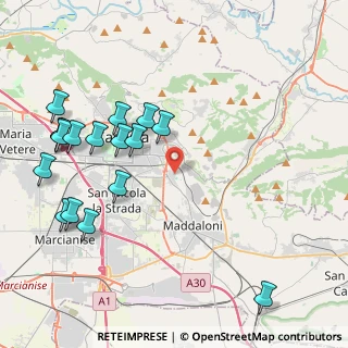 Mappa Via Galatina, 81100 Caserta CE, Italia (5.23059)