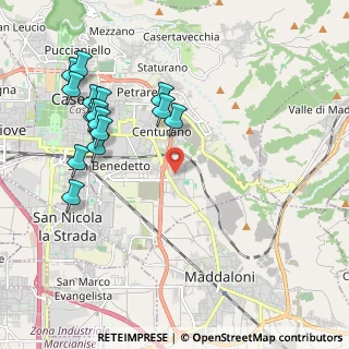 Mappa Via Caprio Maddaloni, 81100 Caserta CE, Italia (2.46267)