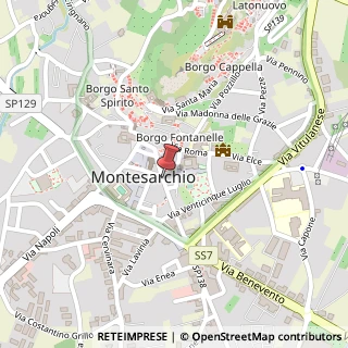 Mappa Corso Caudino,  80, 82016 Montesarchio, Benevento (Campania)
