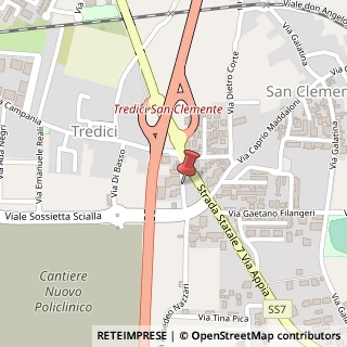 Mappa Via cappella 16, 81100 Caserta, Caserta (Campania)