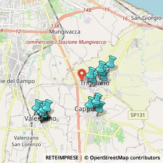 Mappa Via Martiri della Resistenza, 70019 Triggiano BA, Italia (2.26)