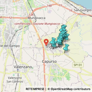 Mappa Via Martiri della Resistenza, 70019 Triggiano BA, Italia (1.50294)