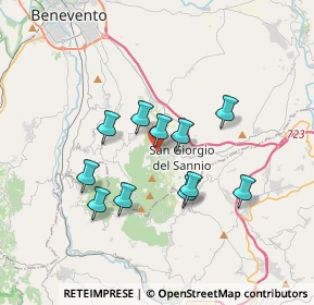 Mappa 82010 San Martino Sannita BN, Italia (3.13545)