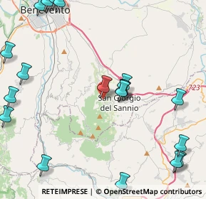 Mappa 82010 San Martino Sannita BN, Italia (6.2515)