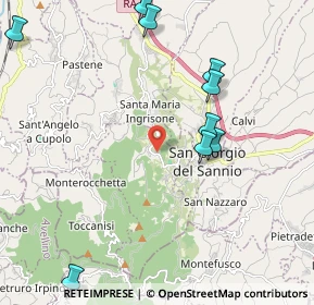 Mappa 82010 San Martino Sannita BN, Italia (2.96091)