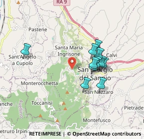 Mappa 82010 San Martino Sannita BN, Italia (1.58727)