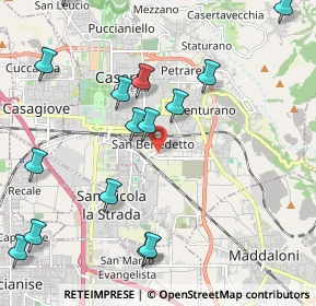 Mappa Viale Lincoln, 81100 Caserta CE, Italia (2.72467)