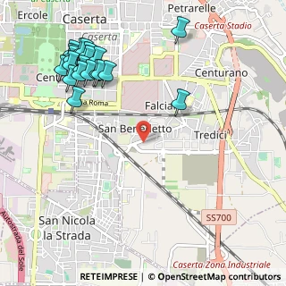 Mappa Viale Lincoln, 81100 Caserta CE, Italia (1.425)