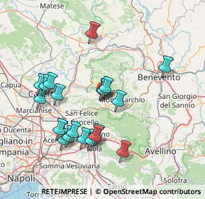 Mappa Via Fossarena Ina Casa, 82011 Airola BN, Italia (15.5465)