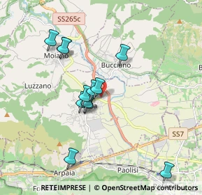 Mappa Via Fossarena Ina Casa, 82011 Airola BN, Italia (1.7825)