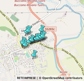 Mappa Via Fossarena Ina Casa, 82011 Airola BN, Italia (0.296)