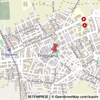 Mappa Via Carroccio, 56, 70019 Triggiano, Bari (Puglia)