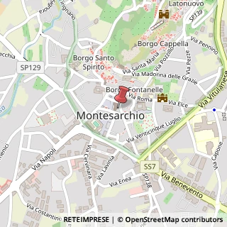 Mappa Corso Caudino, 98, 82016 Montesarchio, Benevento (Campania)