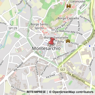 Mappa Corso Caudino, 83, 82016 Montesarchio, Benevento (Campania)