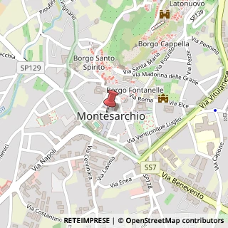 Mappa Piazza Umberto l°, 82016 Montesarchio BN, Italia, 82016 Montesarchio, Benevento (Campania)