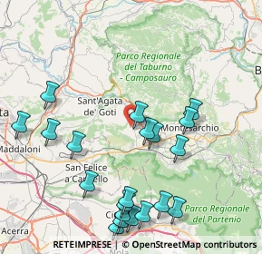 Mappa Via Nicola Romano, 82011 Airola BN, Italia (10.1185)