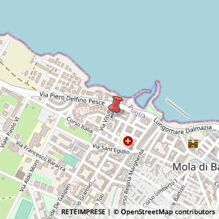 Mappa Via della Pandora, 67, 70042 Mola di Bari, Bari (Puglia)