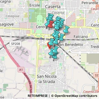 Mappa Via Giulio Antonio Acquaviva, 81100 Caserta CE, Italia (0.776)