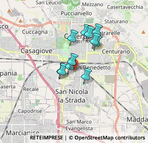 Mappa Via Garigliano, 81100 Caserta CE, Italia (1.25909)