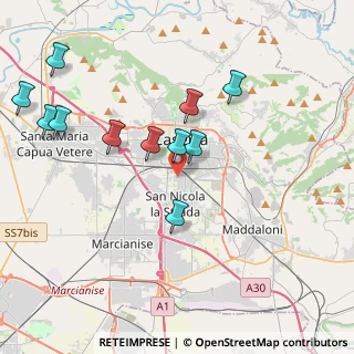 Mappa Via Garigliano, 81100 Caserta CE, Italia (4.42182)