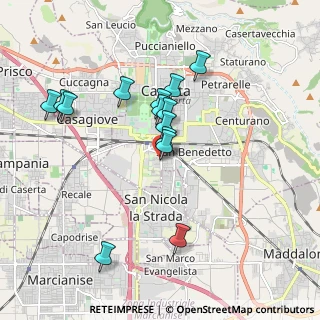 Mappa Via Giulio Antonio Acquaviva, 81100 Caserta CE, Italia (1.82643)