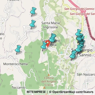 Mappa Via Landolfi, 82010 San Martino Sannita BN, Italia (1.24)