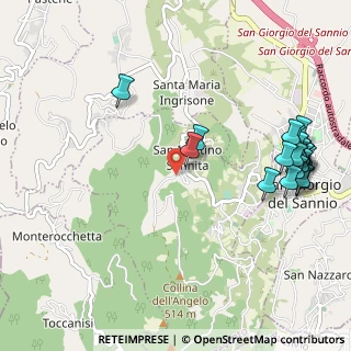 Mappa Via Landolfi, 82010 San Martino Sannita BN, Italia (1.3755)