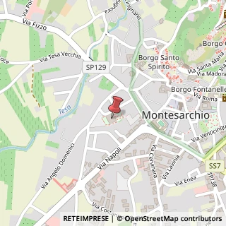 Mappa Piazza La Garde, 32, 82016 Montesarchio, Benevento (Campania)