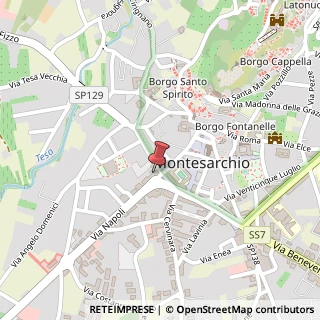 Mappa Piazza Carlo Poerio, 63, 82016 Montesarchio, Benevento (Campania)