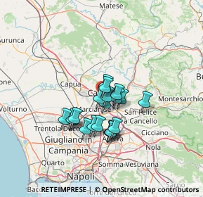 Mappa Via Arno, 81100 Caserta CE, Italia (10.2045)