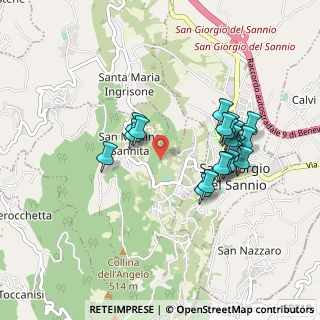 Mappa Via Municipio, 82010 San Martino Sannita BN, Italia (0.894)