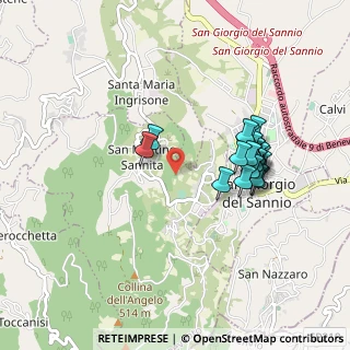 Mappa Via Municipio, 82010 San Martino Sannita BN, Italia (0.9015)