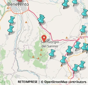 Mappa Via Municipio, 82010 San Martino Sannita BN, Italia (6.8025)