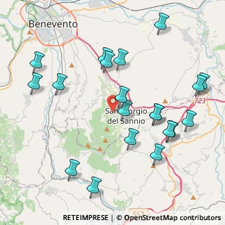 Mappa Via Municipio, 82010 San Martino Sannita BN, Italia (4.9205)