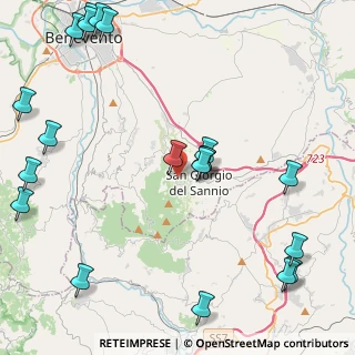 Mappa Via Municipio, 82010 San Martino Sannita BN, Italia (6.263)