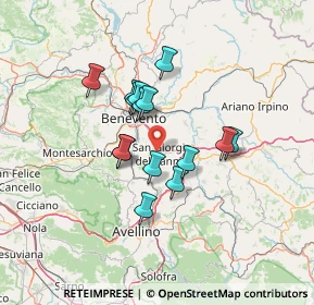 Mappa Via Municipio, 82010 San Martino Sannita BN, Italia (11.072)