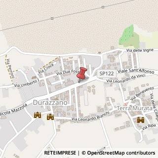 Mappa Viale degli Emigranti, 8, 82015 Durazzano, Benevento (Campania)