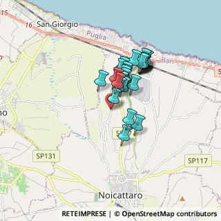 Mappa Contrada Incoronata, 70016 Noicattaro BA, Italia (1.3)
