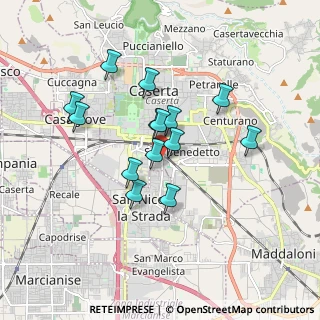 Mappa Via Eugenio Montale, 81100 Caserta CE, Italia (1.54071)