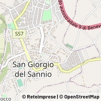 Map San Giorgio del Sannio