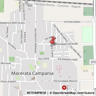 Mappa 81047 Macerata Campania CE, Italia, 81047 Macerata Campania, Caserta (Campania)