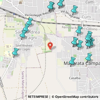 Mappa Via Merano, 81055 Santa Maria Capua Vetere CE, Italia (0.7965)