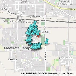 Mappa Via Aldo Moro, 81047 Macerata Campania CE, Italia (0.31071)