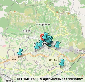 Mappa Via Achille Grassi, 82016 Montesarchio BN, Italia (1.13167)