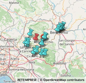 Mappa Via Achille Grassi, 82016 Montesarchio BN, Italia (11.2565)