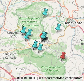 Mappa Via Achille Grassi, 82016 Montesarchio BN, Italia (4.87)