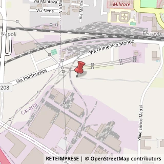 Mappa Via Ponteselice, 81100 Caserta, Caserta (Campania)