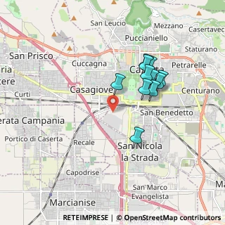 Mappa Via Ponteselice Zona Ind.le Socomer - Consorzio ASI, 81100 Caserta CE, Italia (1.66091)