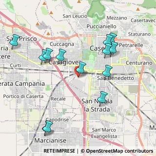 Mappa Via Ponteselice Zona Ind.le Socomer - Consorzio ASI, 81100 Caserta CE, Italia (2.37154)